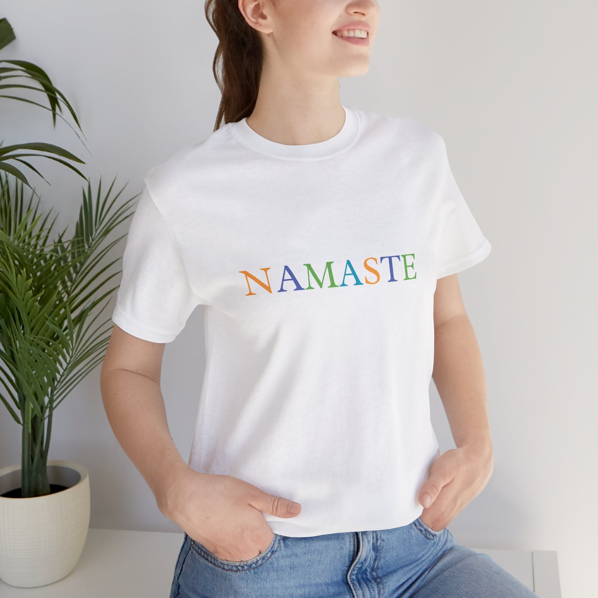 Tramunquiero NAMASTE Унисекс футболка с круглым вырезом