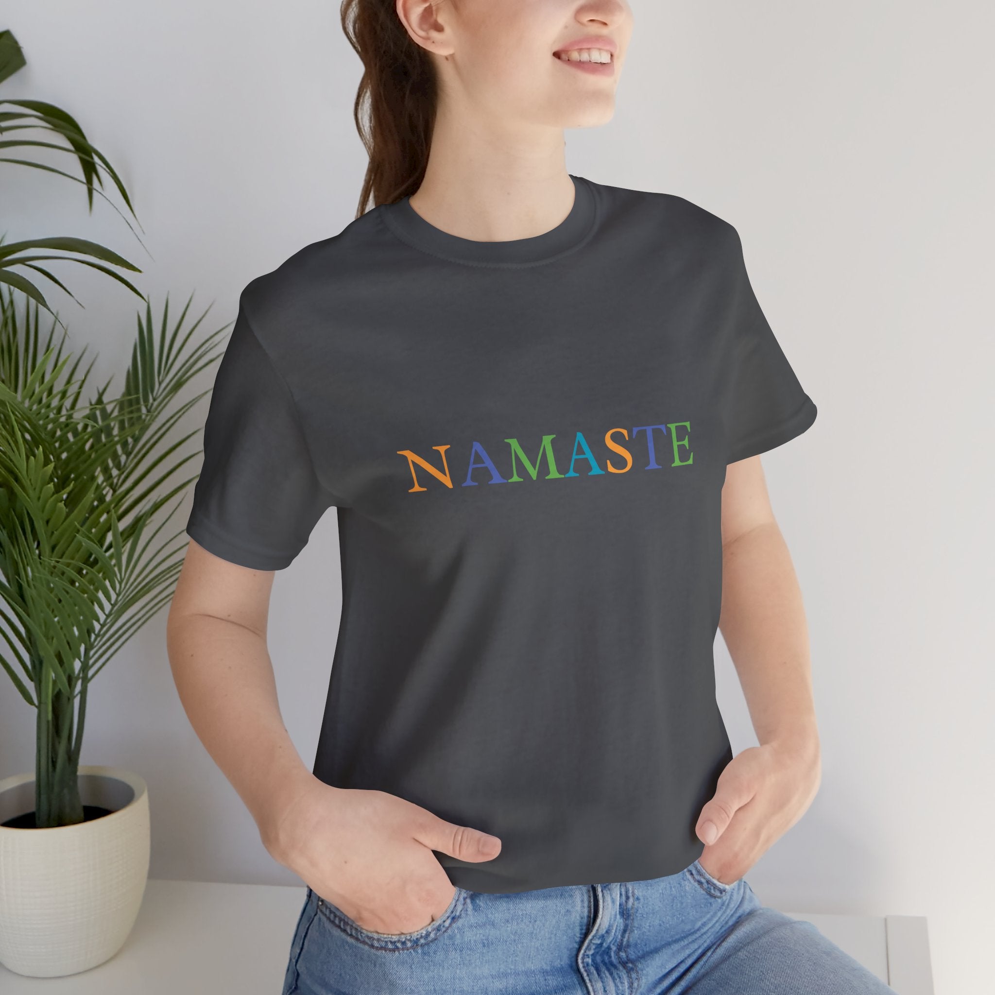 Tramunquiero NAMASTE Унисекс футболка с круглым вырезом