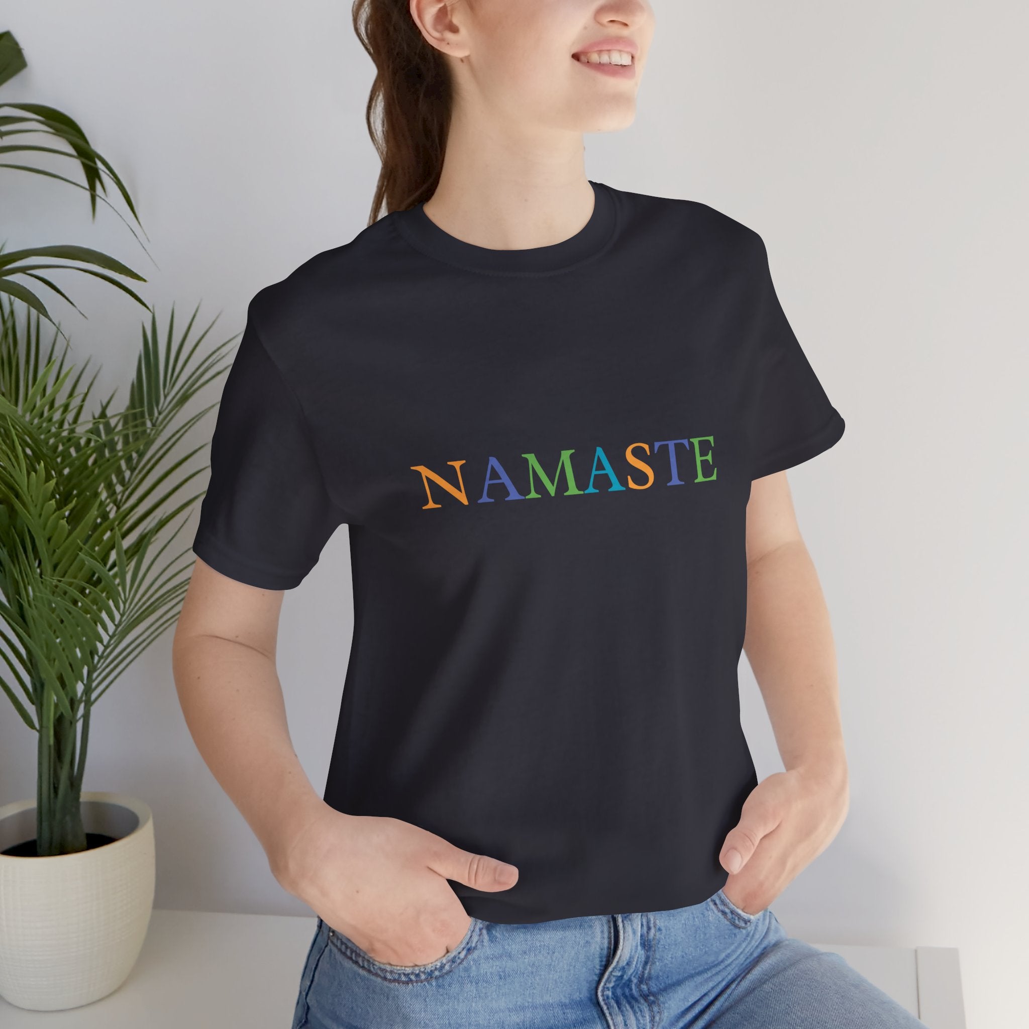 Tramunquiero NAMASTE Унисекс футболка с круглым вырезом