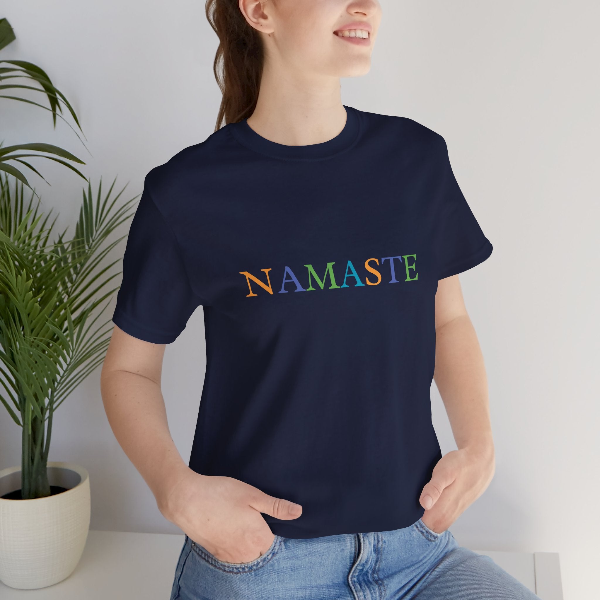 Tramunquiero NAMASTE Унисекс футболка с круглым вырезом