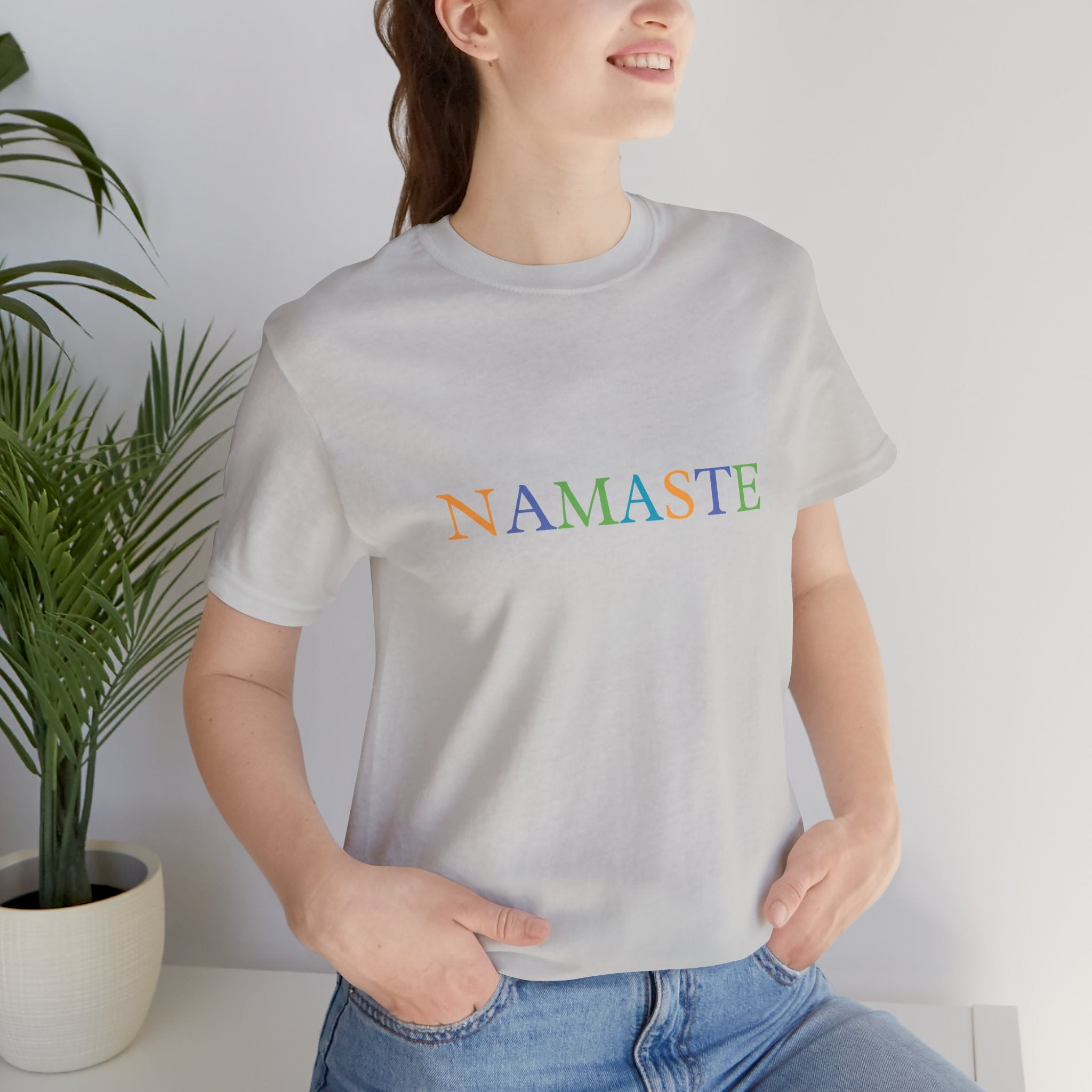 Tramunquiero NAMASTE Унисекс футболка с круглым вырезом